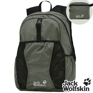 【飛狼 Jack Wolfskin】可收納輕便攻頂包 健行背包 17L『橄綠』