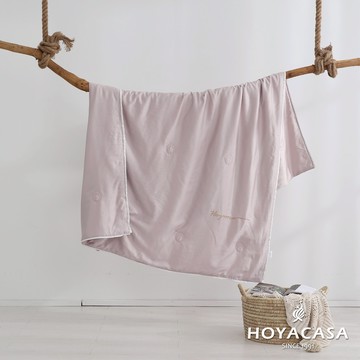 HOYACASA 300織琉璃天絲涼被(150x190cm)｜琉璃紫｜清淺典雅系列