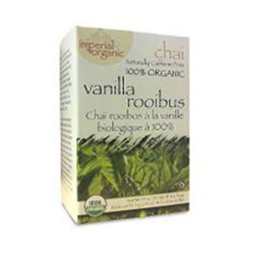 Imperial Organic Rooibos Chai Tea Vanilla 18 bags by Uncle Lees Teas
