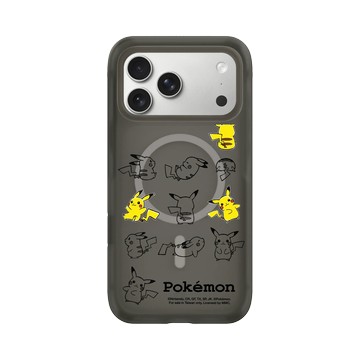 iPhone 17 Pro Max AirX 本質黑 - 寶可夢 Pokemon - 皮卡丘動作大集合