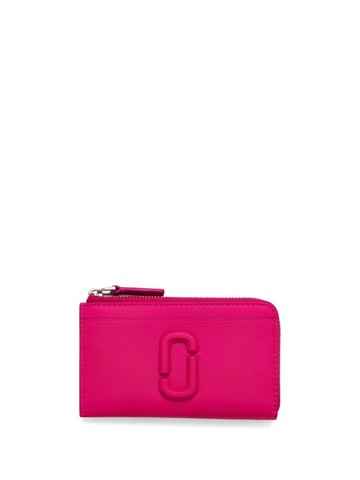 Marc Jacobs - The Covered J Marc top zip multi wallet - unisex - Leather - One Size - Pink