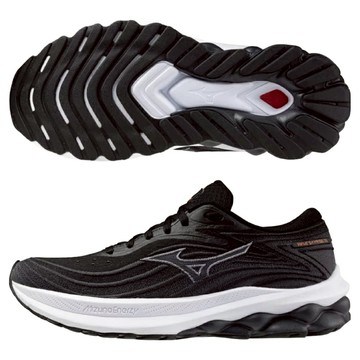 Mizuno 美津濃 女款 SKYRISE 5 D 標準楦運動鞋 J1GD240924  黑色  24.5cm