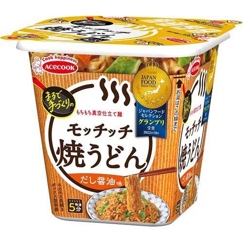 エースコック 焼うどんモッチッチ だし醤油味 12個入  エースコック