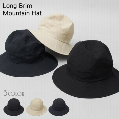 Mr Cover ミスターカバー 帽子 メンズ ハット ロングブリム マウンテンハット 春 夏 秋 冬 通年 深め 大人 カジュアル シンプル ワーク アウトドア 通販 Lineポイント最大get Lineショッピング