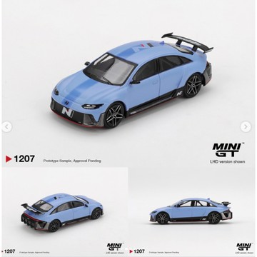 MINIGT 1207 1/64 現代 No.1207 Hyundai Concept N Visio 合金模型車 小車