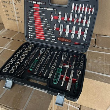 汽修工具⭕可開統編  防掉款216件套汽修工具套裝汽車維修組套套筒扳手組合工具維修
