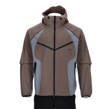 Nike As M Nk Tech Wvn Pro Wr Fz Jac 男款 棕藍色 夾克 外套 IH8462-289