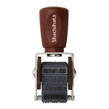 Shachihata 寫吉達 迷你迴轉印章 SNRD-15A3 20 x 4.5mm  線條  1個