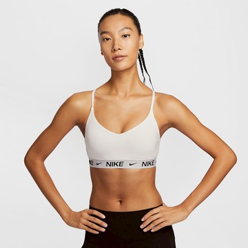 【NIKE】AS W NK DF INDY LGT SPT BRA 運動內衣 女 白 輕度支撐 FD1063-101