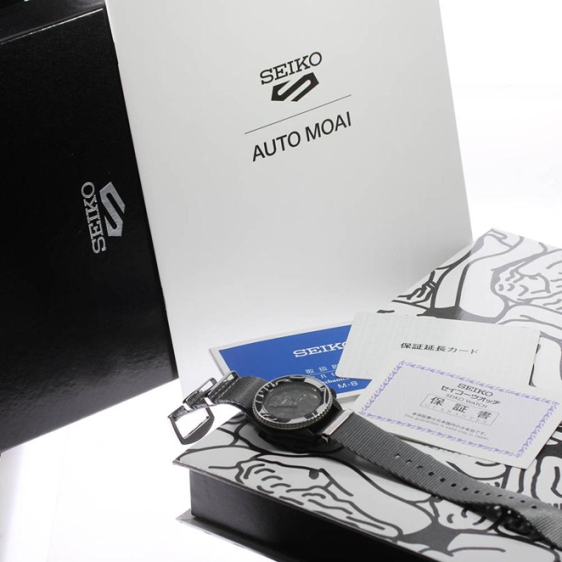 ☆良品☆箱・保証書付き【SEIKO】セイコー 5スポーツ オートモアイ コラボレーション 限定300本 SBSA125 自動巻き メンズ |  LINEショッピング