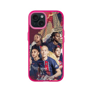 iPhone 15 Clear 粉漾桃 - PSG - PSG Victory - Squad 1