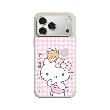 iPhone 17 Pro Max SolidX 貝殼灰 - 三麗鷗-Hello Kitty - Hello Kitty & Tiny Chum