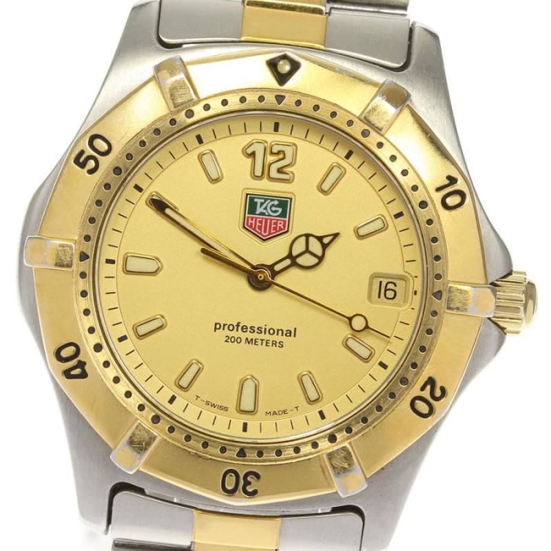 TAG HEUER】タグホイヤー プロフェッショナル WK1121 クォーツ メンズ