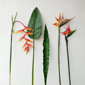 仿真高端大天堂鳥假花家居裝飾餐桌花藝擺件樣板間花卉鶴望蘭攝影