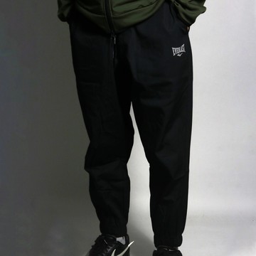 EVERLAST 長褲 黑色 縮口 風衣長褲 男 4051175420