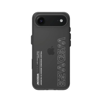 iPhone Air Clear (相機按鈕) 酷墨灰 - WISDOM - CODE