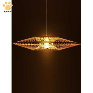 免運開發票 竹編吊燈 吊燈 吊燈茶室客廳燈具餐廳臥室書房燈竹藝民宿榻榻米中式竹編吊燈 八折下殺ly24