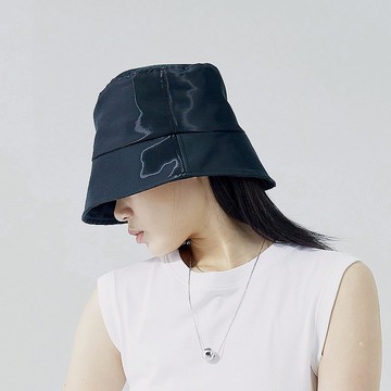 鏡面夜幕綠漁夫帽