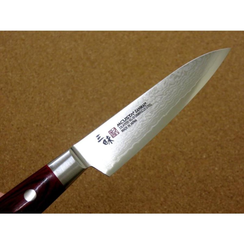 関の刃物 ペティナイフ 110mm 三昧 クラシック ダマスカス 紅蓮 包丁 関の刃物 ペティナイフ 110mm 三昧 クラシック ダマスカス 紅蓮 包丁