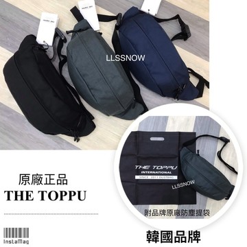 （新款-現貨）韓國THE TOPPU 潮流尼龍腰包 側背腰包 運動腰包 側背包 胸包