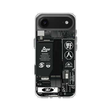 iPhone Air Clear Case（相機按鈕） 透明 - KID - 透視KID野人