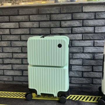 KPV前開高顏值行李箱24女旅行箱堅固耐用男大容量拉桿箱學生密碼