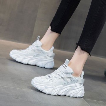 內增高鞋子女2025年新款小碼女鞋34碼33厚底冬加絨老爹鞋32小個子