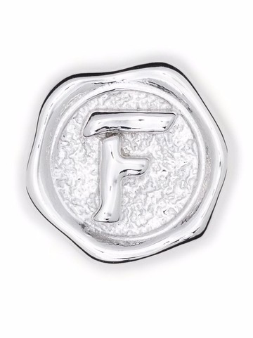 Maria Black - POP letter F coin - unisex - Sterling Silver - One Size