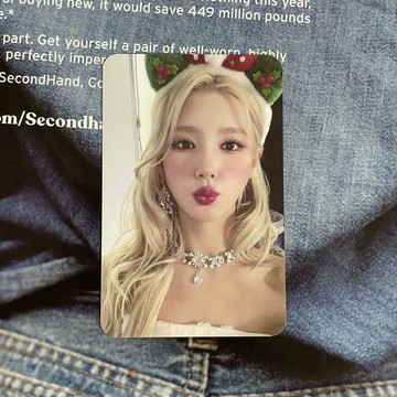 *韓國代購正版*正品(G)I-DLE 女娃I LOVE專nude回歸DMM4.0特典卡圣誕面趙美延