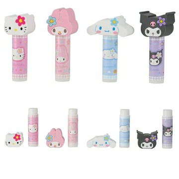 真愛日本 三麗鷗 凱蒂貓 kitty 大耳狗 庫洛米 美樂蒂 造型護脣膏 保濕護脣膏 香氛 護脣膏 唇部保養 滋潤