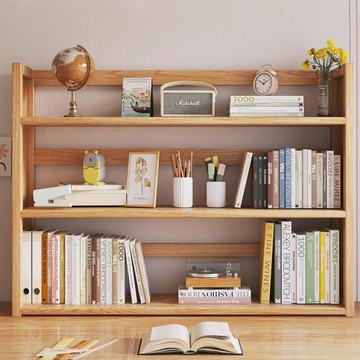 簡易桌面書架 宿舍多層收納架 學生書桌整理置物架 家用附抽屜收納架