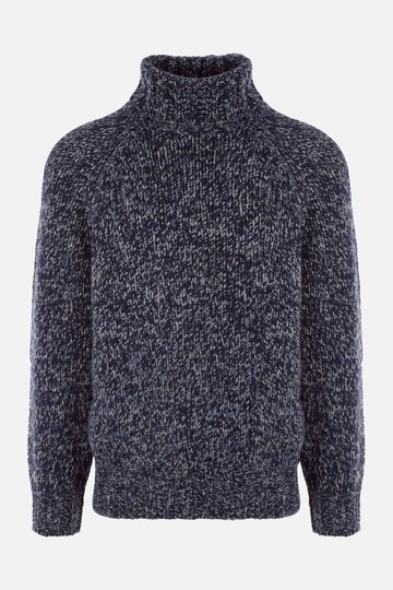 BRUNELLO CUCINELLI silk, cashmere and wool pullover Man