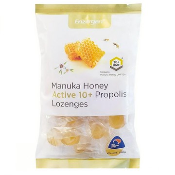 Enzergen 麥蘆卡蜂蜜蜂膠潤喉糖 Active 10+  150g  1袋