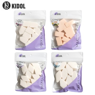 韓國KIDOL 天然乳膠化妝海綿(4款任選) / 粉撲 海綿 拋棄式粉撲 韓國海綿 隔離霜 粉底液 粉餅
