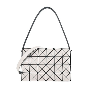 [平輸版]ISSEY MIYAKE 三宅一生 BAOBAO OBLONG  4X6啞光斜背/背肩兩用包-淺褐色/真品平輸