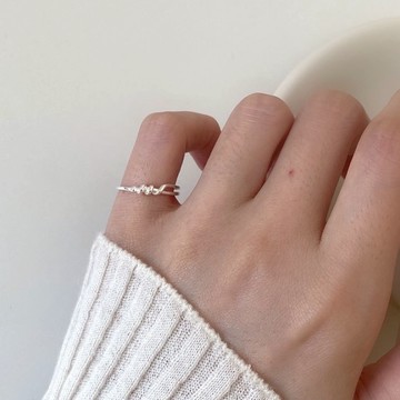 現貨 戒指 戒子 尾戒 指環 食指戒925純銀螺旋尾戒亮銀色簡約戒指 女生戒指 韓版潮流時尚開口尾戒 可調式戒指 飾品