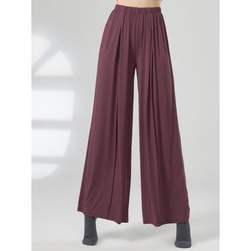 舞蹈褲直筒褲女寬松黑色闊腿褲現代舞形體練功服上衣莫代爾練功褲