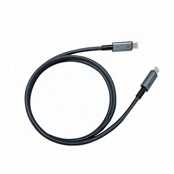 1m 【宅配免運】USB4.0傳輸 8K影音 240W快充編織數據線-1米
