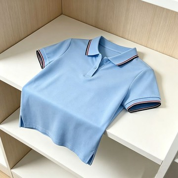 夏季大碼POLO衫女 上衣 POLO衫 短袖衫 新款翻領polo衫夏季大碼女時尚短袖小衫媽媽裝襯衫夏裝上衣女 女裝