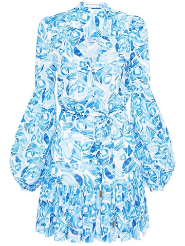 Rebecca Vallance - abstract-print cotton mini dress - women - Cotton - 6