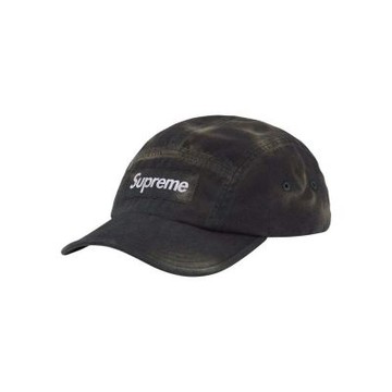 Supreme Overdyed Camp Cap 五分割帽 帽子 染色 黑色 SS26H92-BK [台灣現貨]