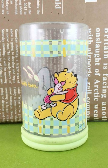 【震撼精品百貨】Winnie the Pooh 小熊維尼~筷子桶-綠