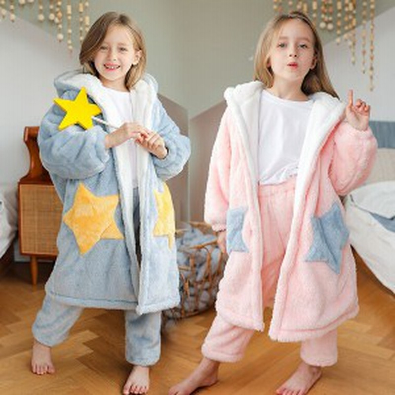 90 100 110 1 130 140 150 160 ルームウェア 上下セット 前開き ポケット付 冬用 子供 パジャマ キッズ 着ぐるみ ベビー服 子供服 女の 通販 Lineポイント最大get Lineショッピング