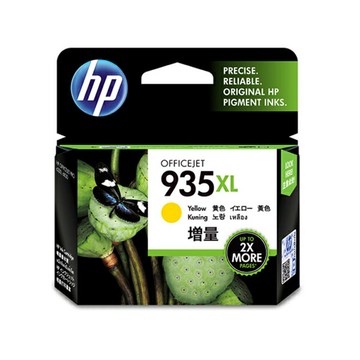 HP 高容量黃色原廠墨水匣 / 盒 C2P26AA 935XL【APP滿額下單4%點數(單一帳號最高1000點)】7/31止