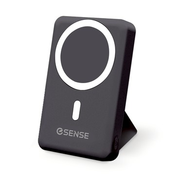 ESENSE 逸盛 磁吸式10000PD快充行動電源  37-AMS100BK  黑色