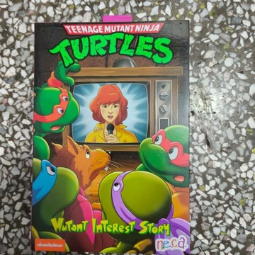 NECA 忍者神龜 1987女記者2.0 可動手辦人偶模型 生日禮物 禮物 交換禮物