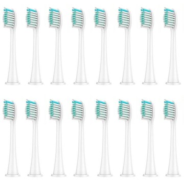 【日本代購】16 件替換牙刷頭相容於飛利浦 Sonicare 電動牙刷頭補充裝 Fit DiamondClean
