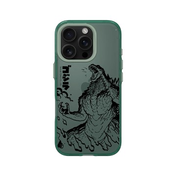 iPhone 16 Pro Clear 憂墨綠 - 哥吉拉 Godzilla - 怒吼