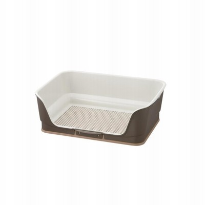 リッチェル お掃除簡単ステップ壁付トイレ レギュラー ダークブラウン[happiest][120サイズ][送料無料]*他商品との同梱不可