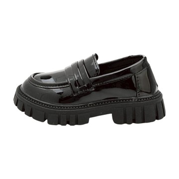 Rabbit Foot 兒童特朗普通福105皮鞋  黑色  215